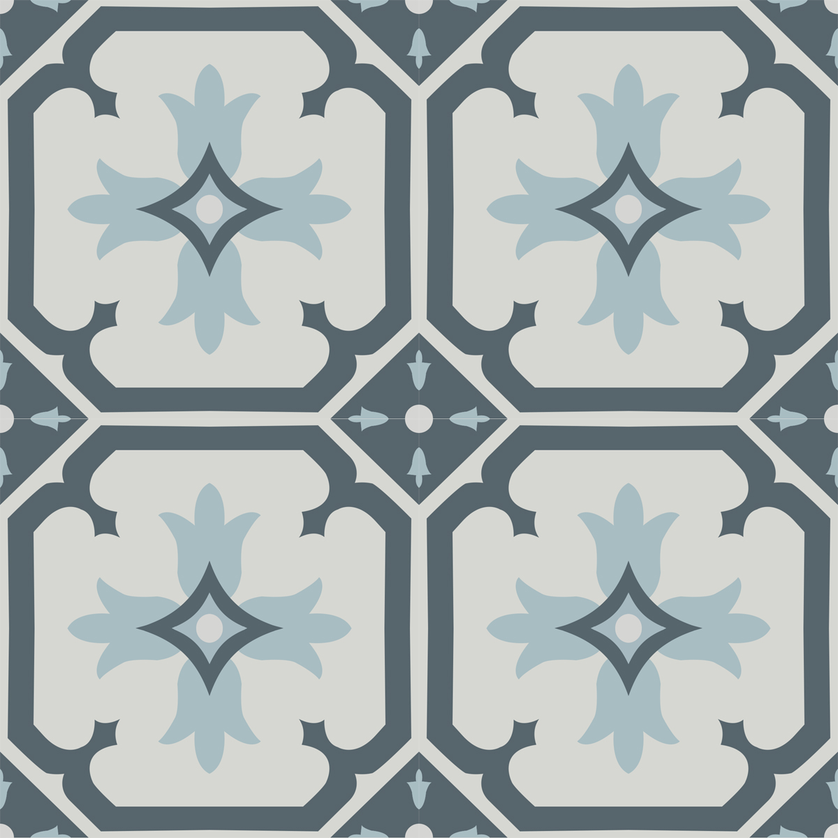 Gạch bông xi măng cổ điển VGB141